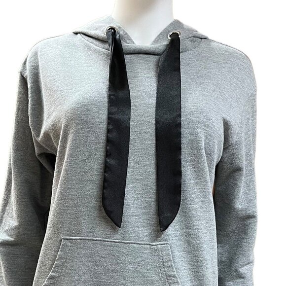 Just Be Oversized Grey Hoodie Sweatshirt Womens‎ Size M (E10108) - Picture 2 of 9